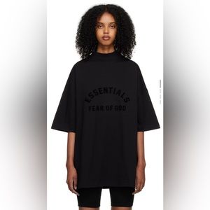 <Fear of god> essential bonding logo t-shirt